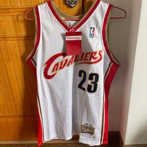 Cleveland Cavaliers Lebron James #23 White Jersey
